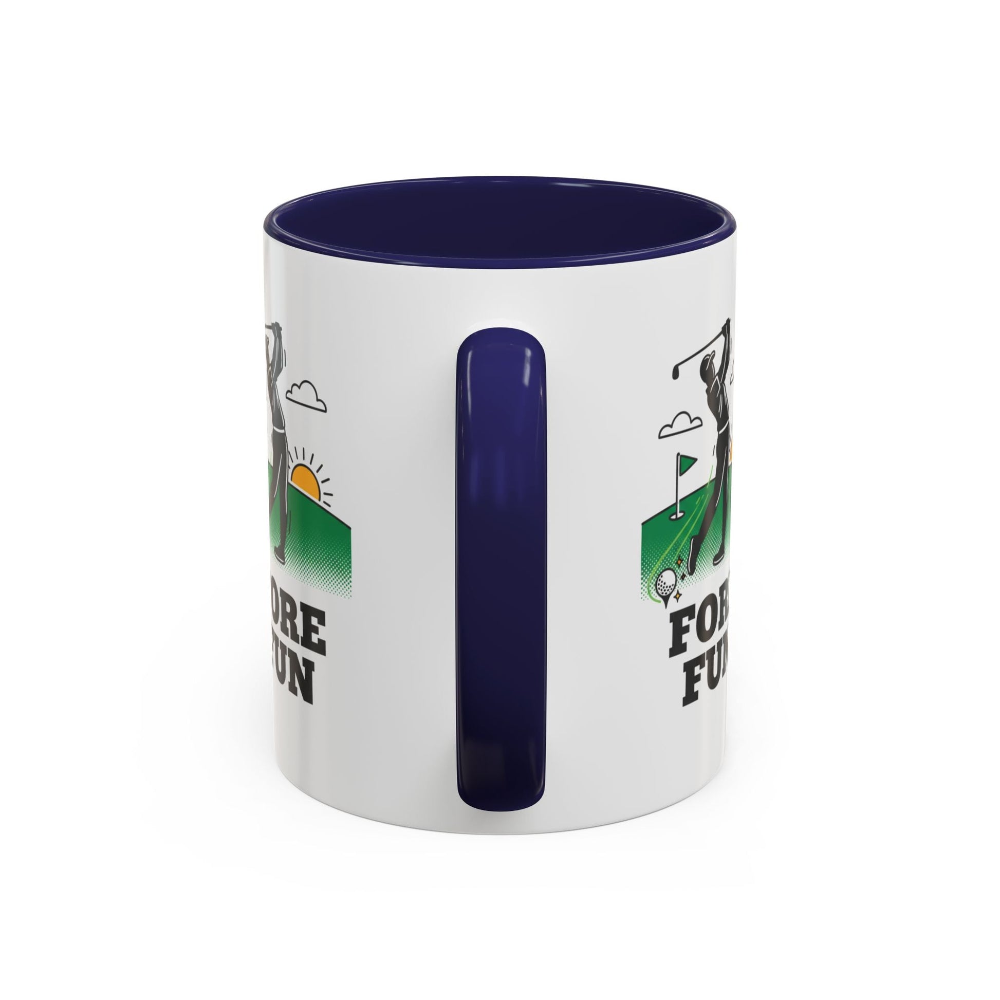 Golf 'Fore Fun' Coffee Mug â€“ Funny Golfer Gift (11oz) - SJM Print Store