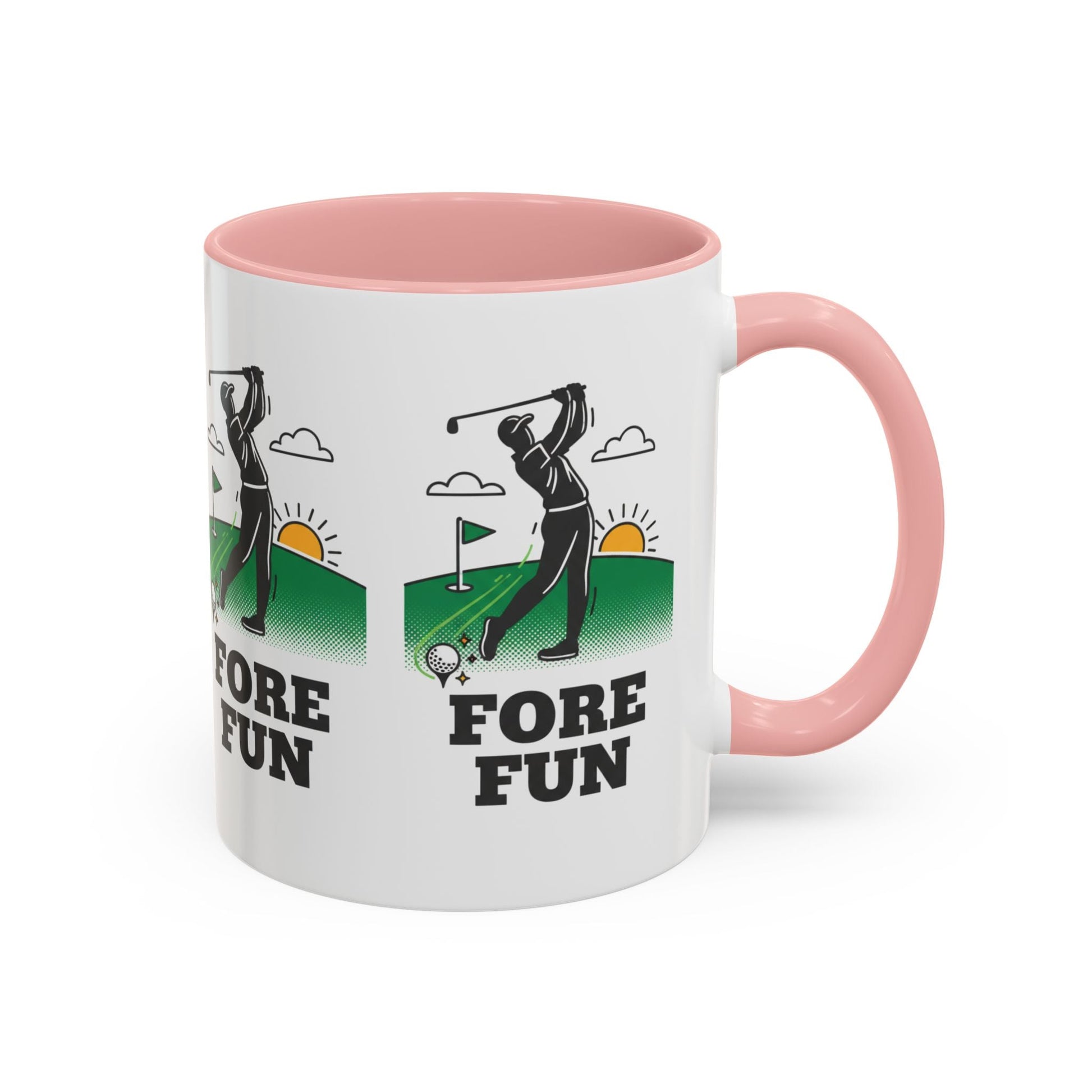 Golf 'Fore Fun' Coffee Mug â€“ Funny Golfer Gift (11oz) - SJM Print Store