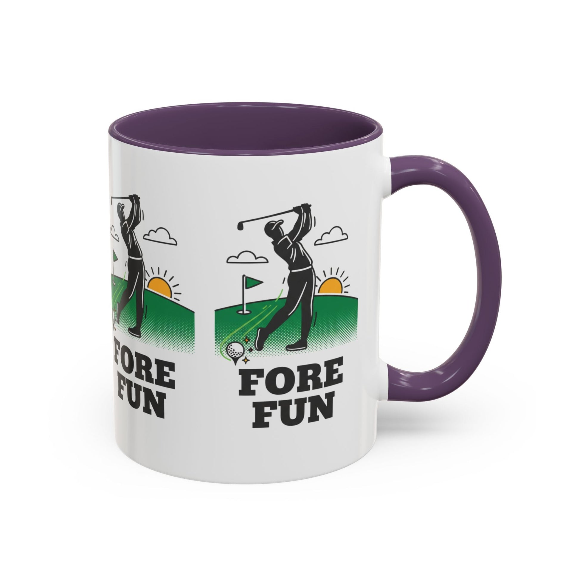 Golf 'Fore Fun' Coffee Mug â€“ Funny Golfer Gift (11oz) - SJM Print Store