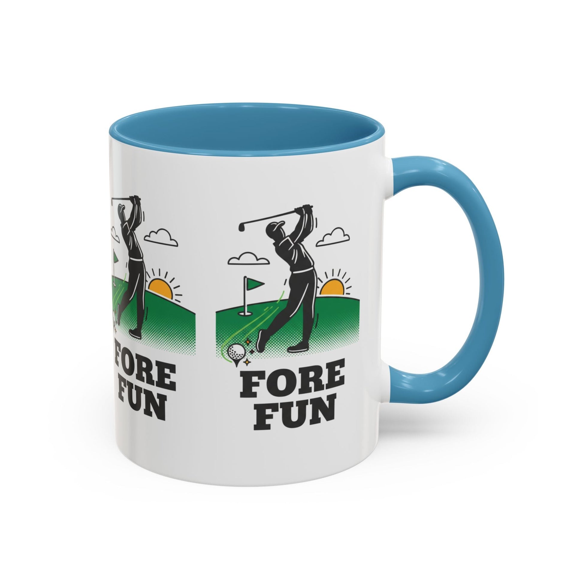 Golf 'Fore Fun' Coffee Mug â€“ Funny Golfer Gift (11oz) - SJM Print Store