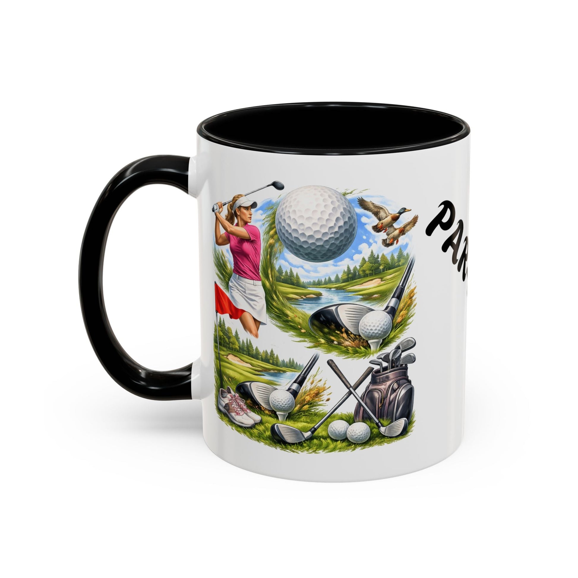 Golf 'ParFect Accent Coffee Mug – Golfing Gift for Women & Men 11oz - SJM Print Store