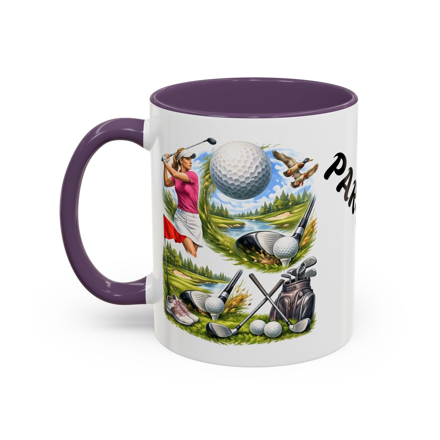 Golf 'ParFect Accent Coffee Mug – Golfing Gift for Women & Men 11oz - SJM Print Store