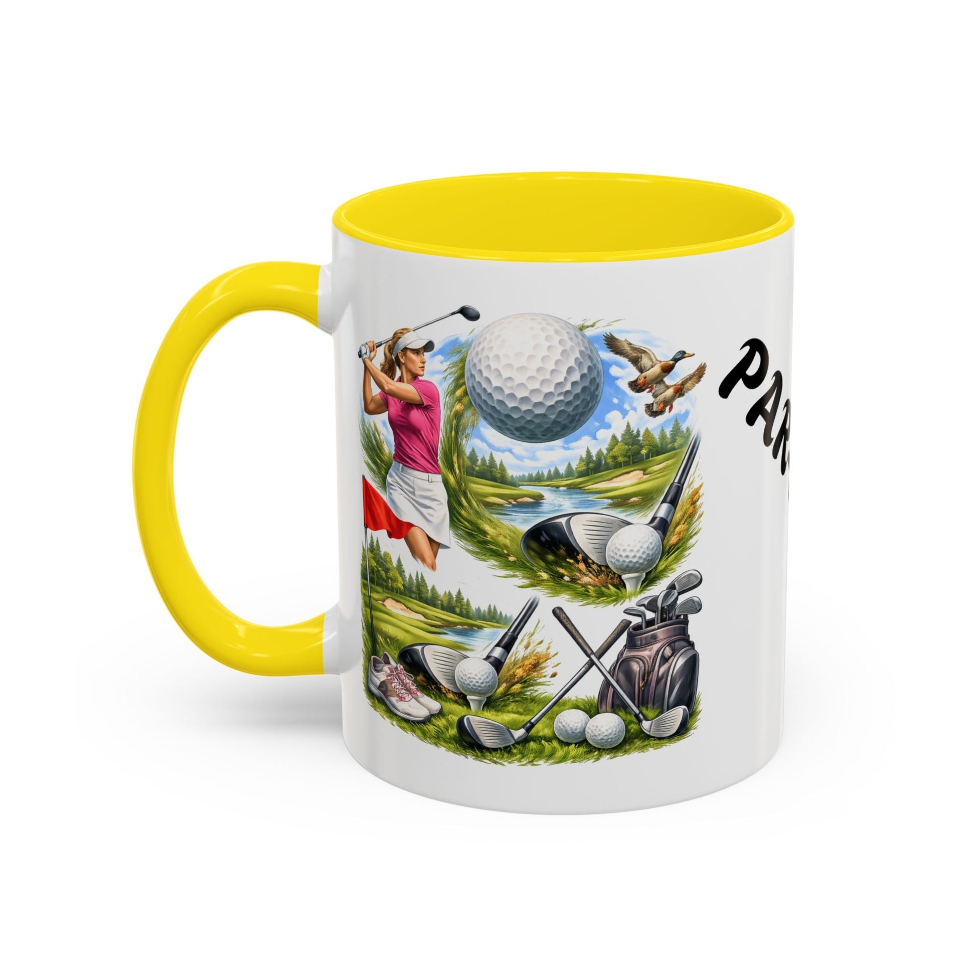 Golf 'ParFect Accent Coffee Mug – Golfing Gift for Women & Men 11oz - SJM Print Store