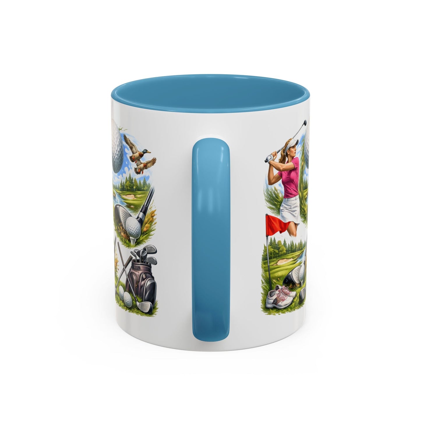 Golf 'ParFect Accent Coffee Mug – Golfing Gift for Women & Men 11oz - SJM Print Store