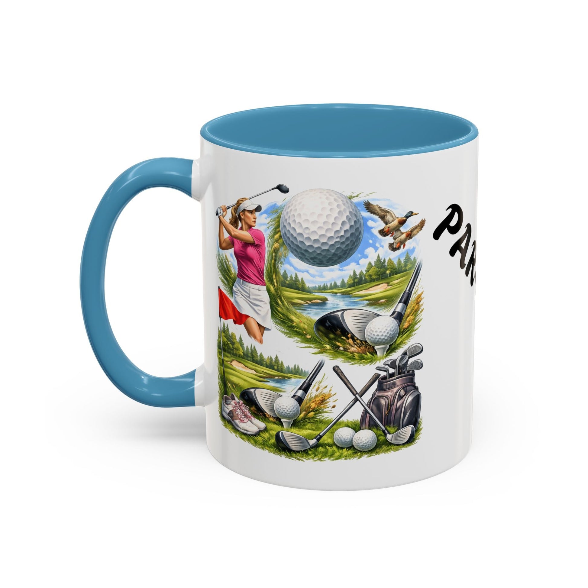 Golf 'ParFect Accent Coffee Mug – Golfing Gift for Women & Men 11oz - SJM Print Store
