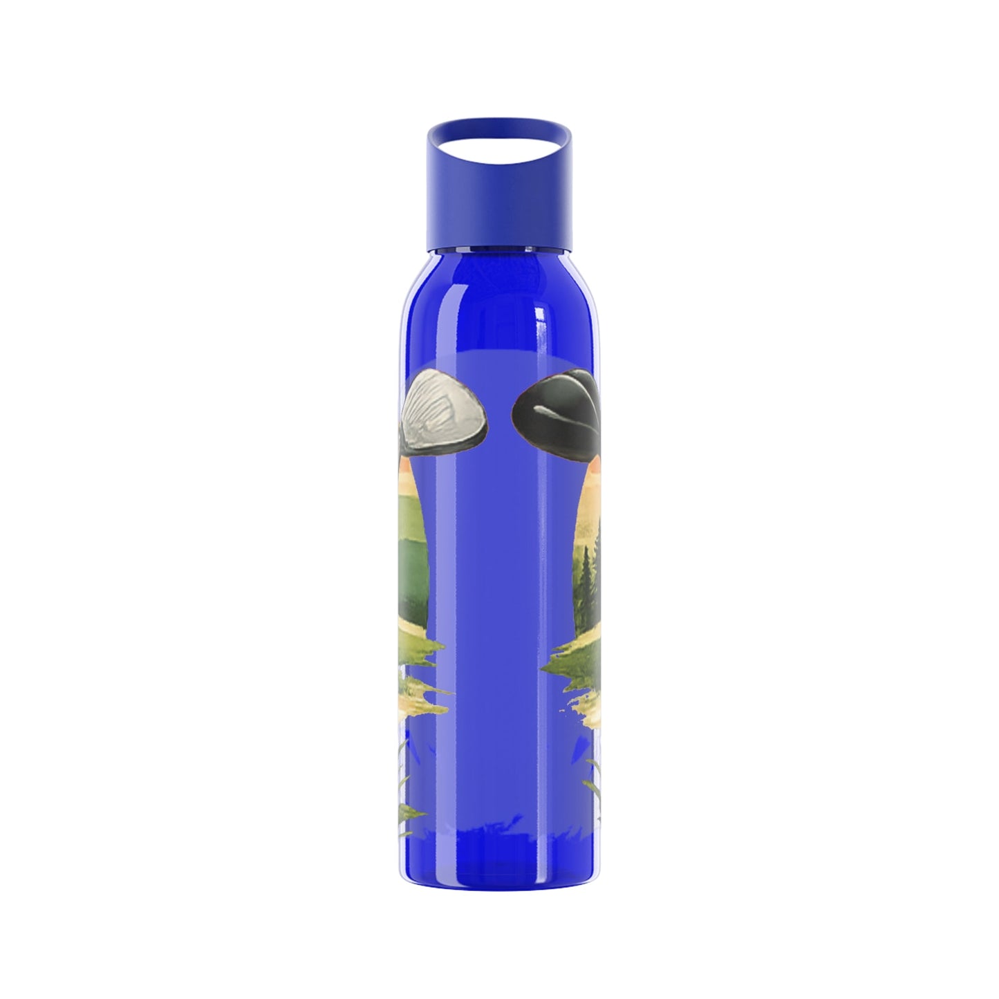 Golf Pro Water Bottle Vintage Sunset Golf Graphic - SJM Print Store