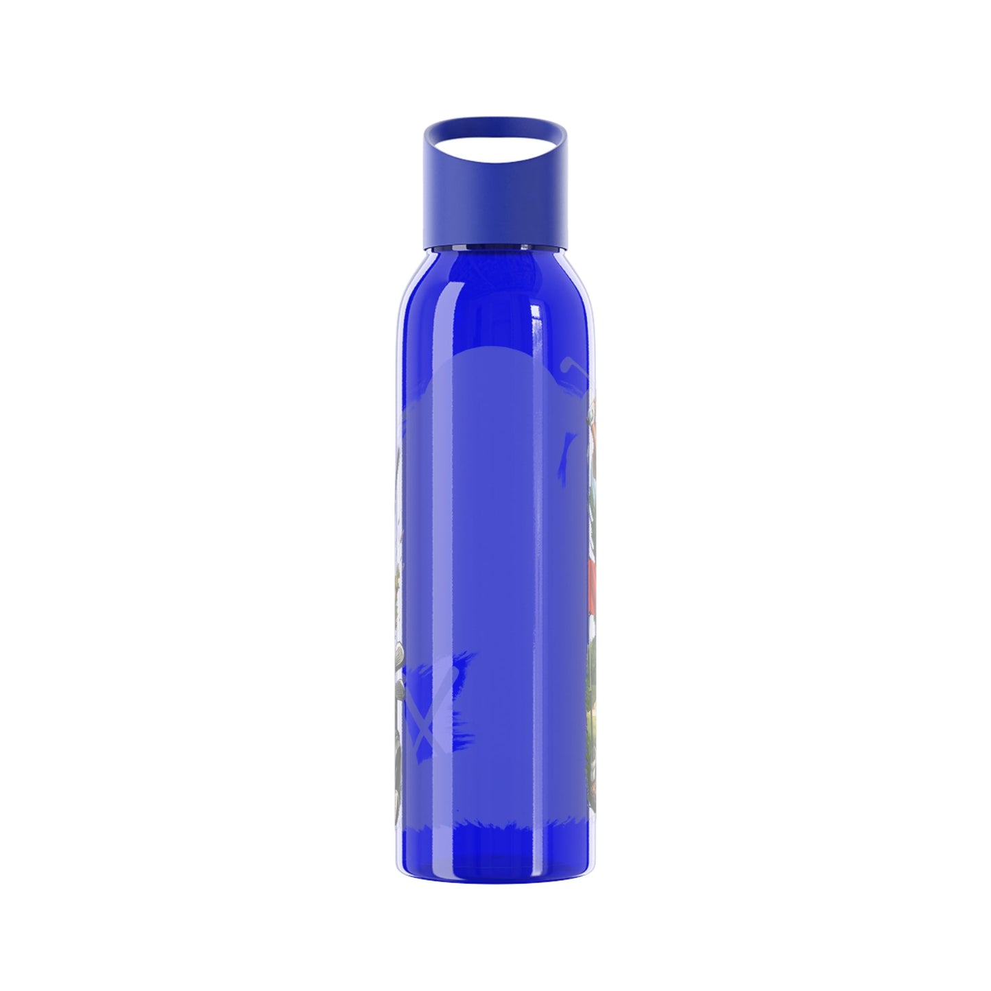 Golf Scene Water Bottle â€” Male Golfer & Course Design - SJM Print Store