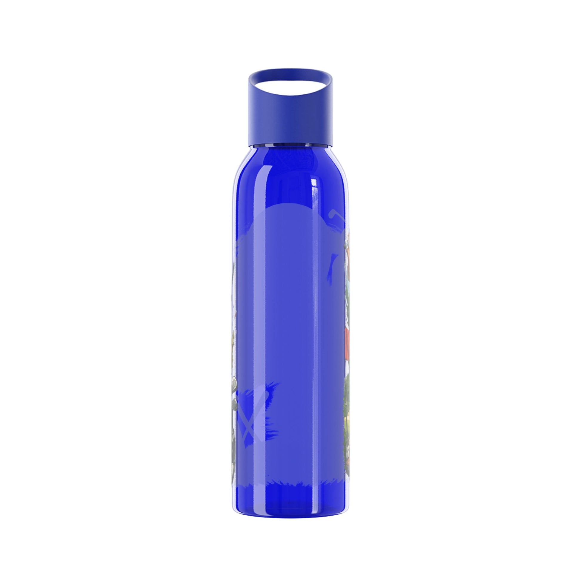 Golf Scene Water Bottle â€” Male Golfer & Course Design - SJM Print Store