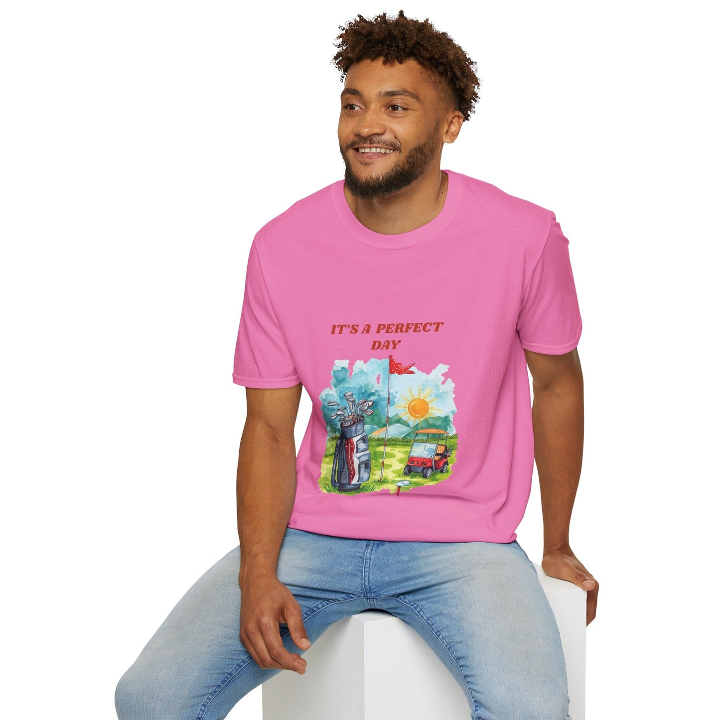 Golf T-Shirt It's a Perfect Day Golfing Tee - SJM Print Store