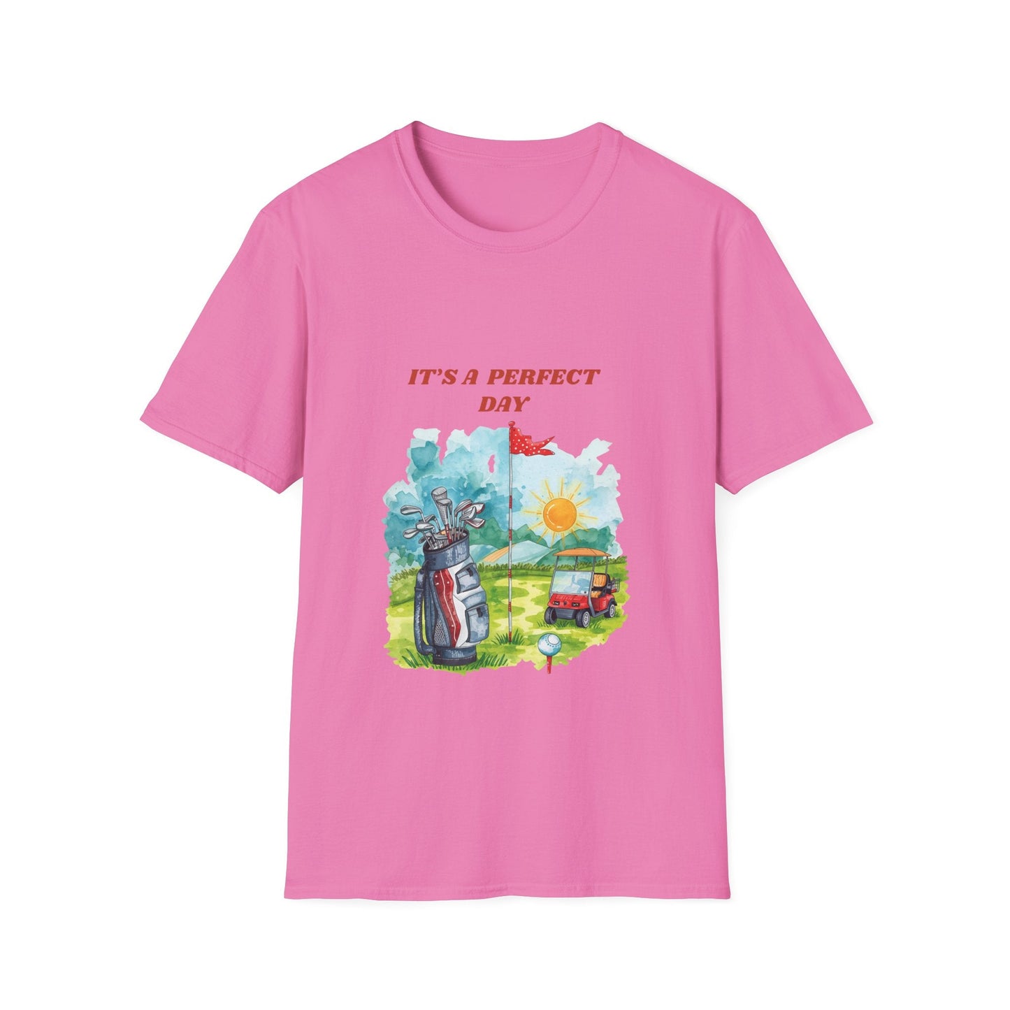 Golf T-Shirt It's a Perfect Day Golfing Tee - SJM Print Store