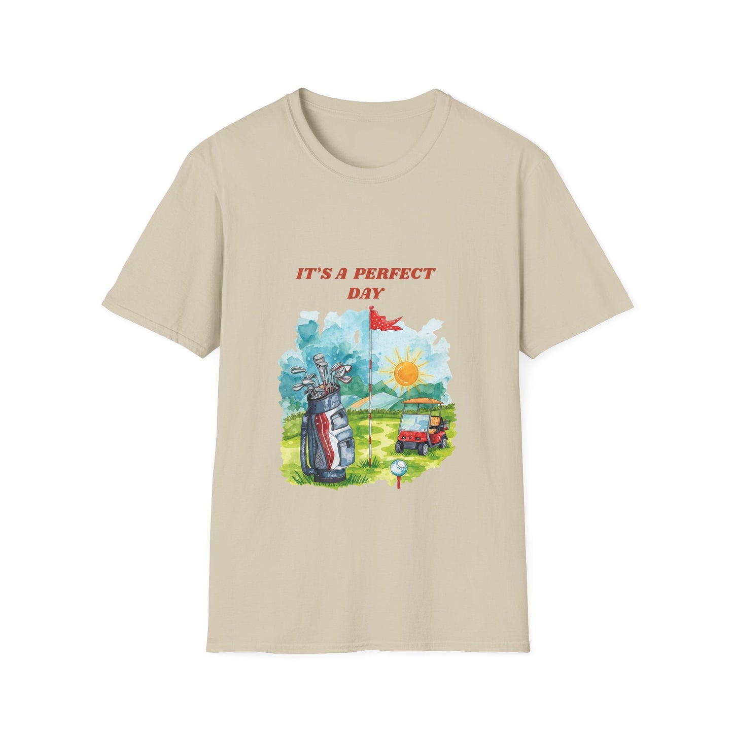 Golf T-Shirt It's a Perfect Day Golfing Tee - SJM Print Store