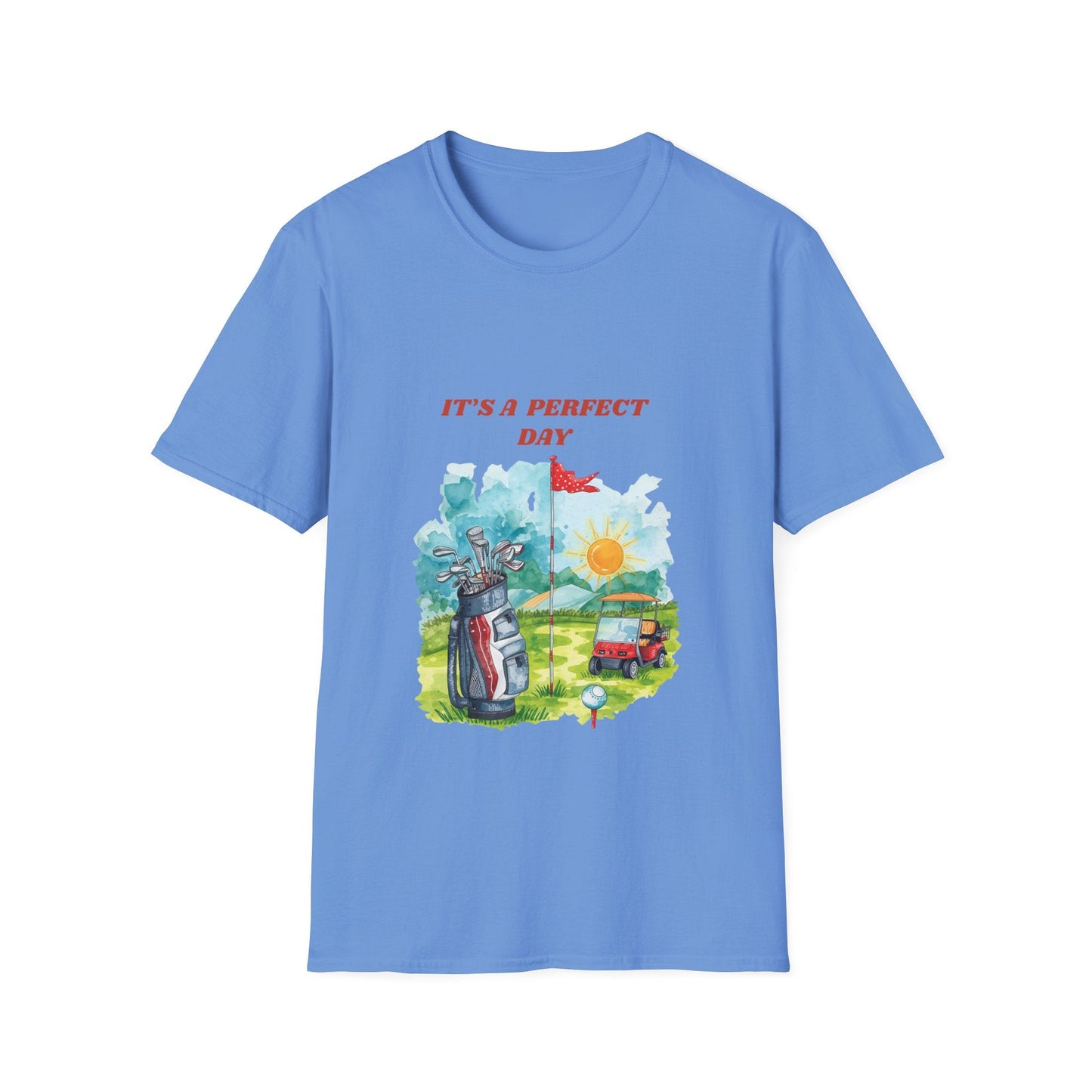 Golf T-Shirt It's a Perfect Day Golfing Tee - SJM Print Store