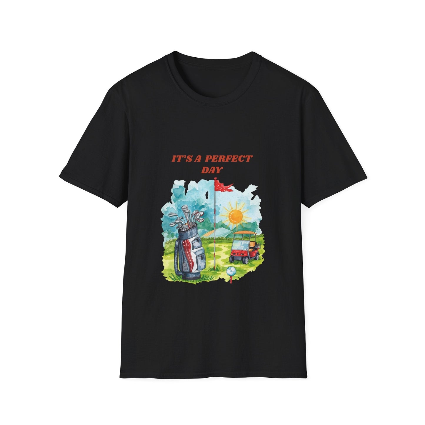 Golf T-Shirt It's a Perfect Day Golfing Tee - SJM Print Store