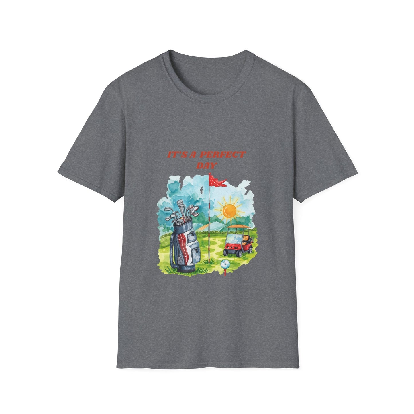 Golf T-Shirt It's a Perfect Day Golfing Tee - SJM Print Store
