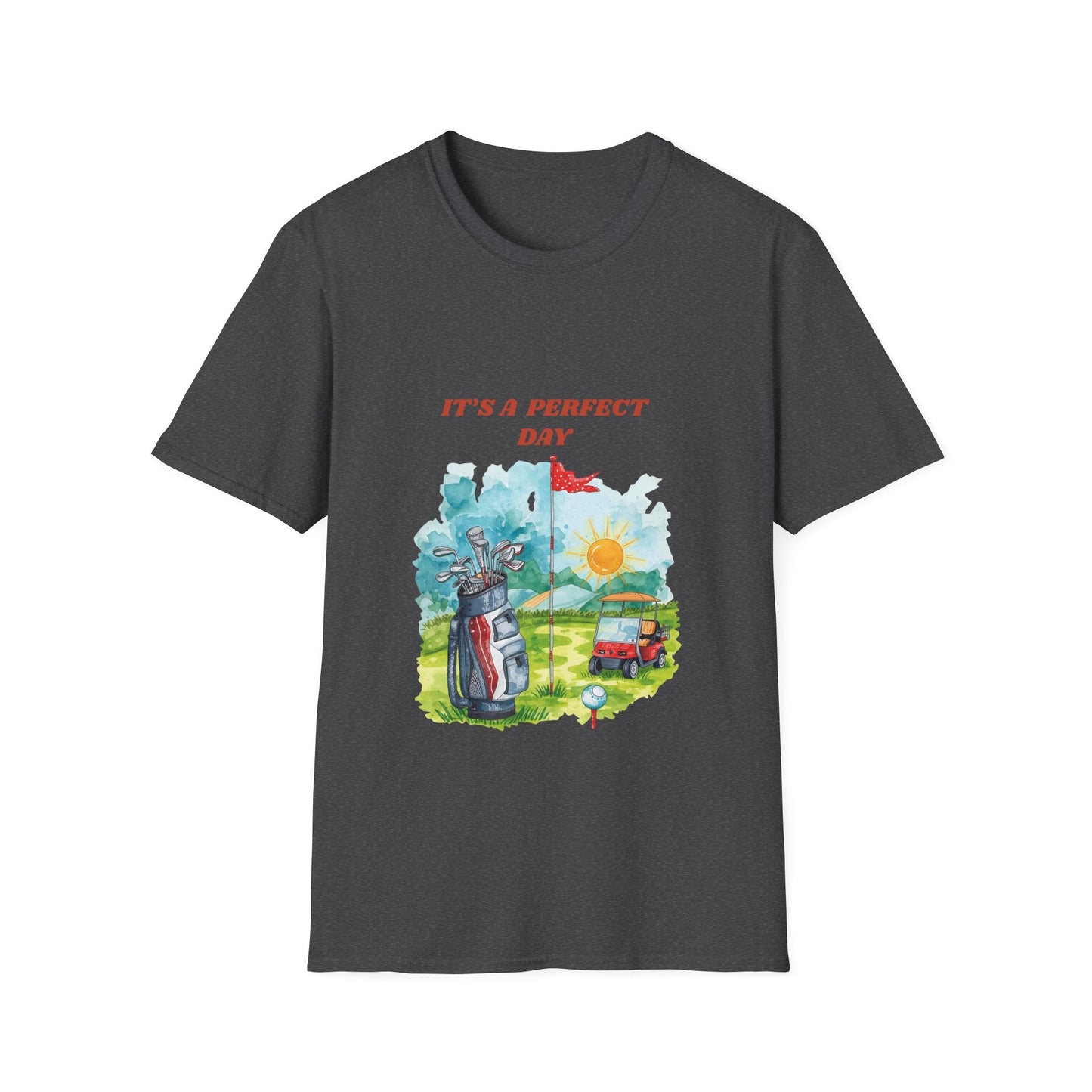 Golf T-Shirt It's a Perfect Day Golfing Tee - SJM Print Store