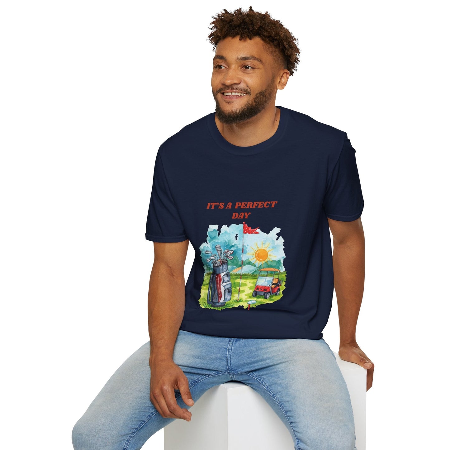 Golf T-Shirt It's a Perfect Day Golfing Tee - SJM Print Store
