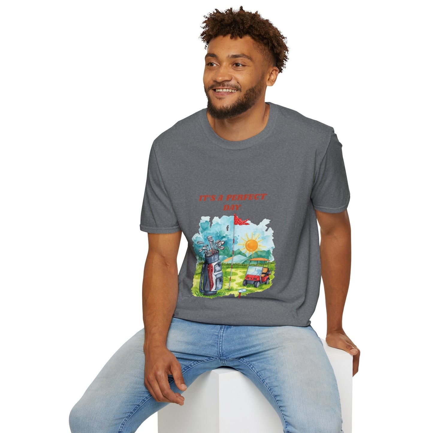 Golf T-Shirt It's a Perfect Day Golfing Tee - SJM Print Store