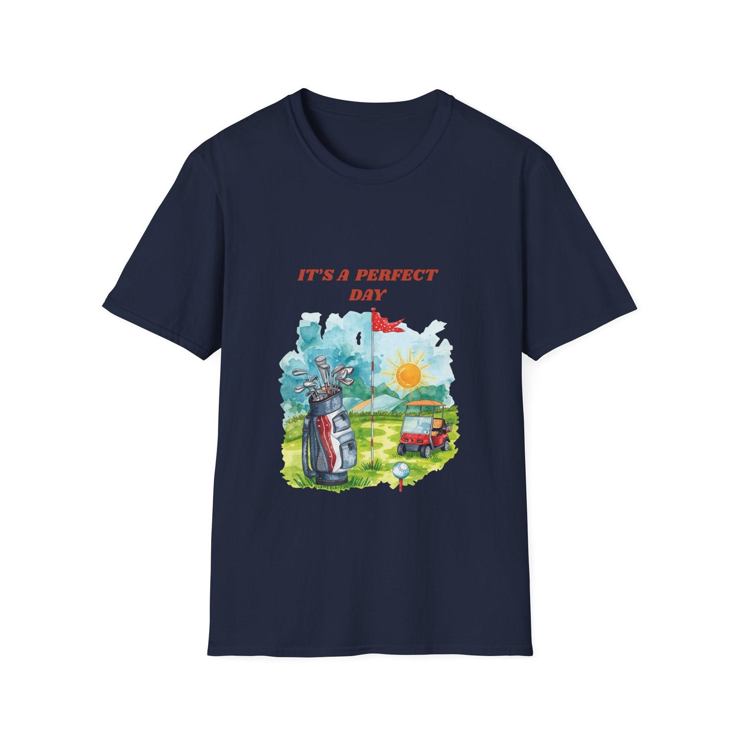 Golf T-Shirt It's a Perfect Day Golfing Tee - SJM Print Store