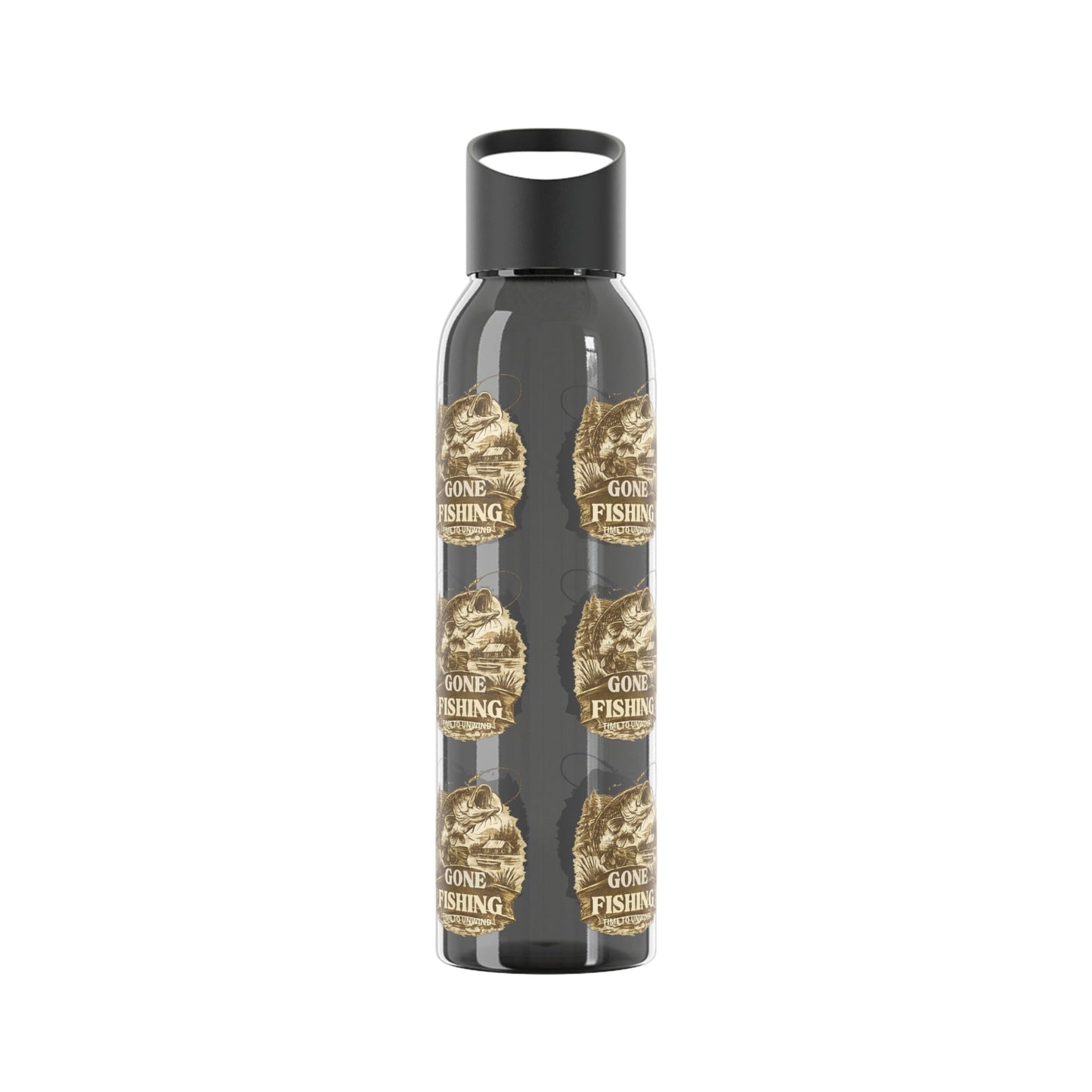 Gone Fishing Re - useable Water Bottle - SJM Print Store
