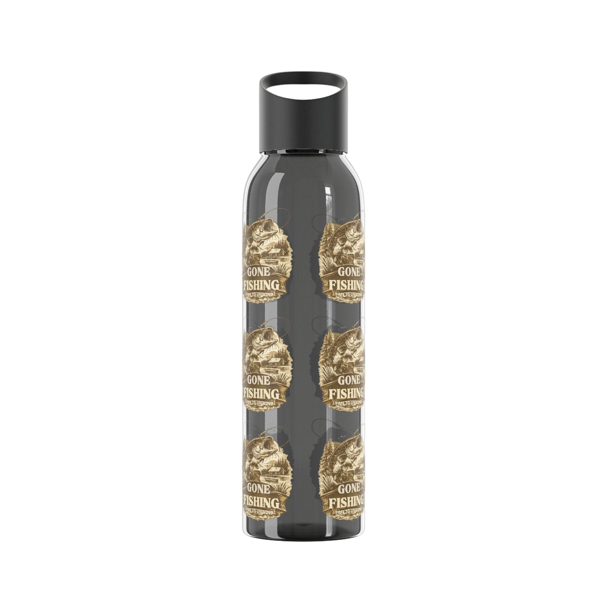 Gone Fishing Re - useable Water Bottle - SJM Print Store