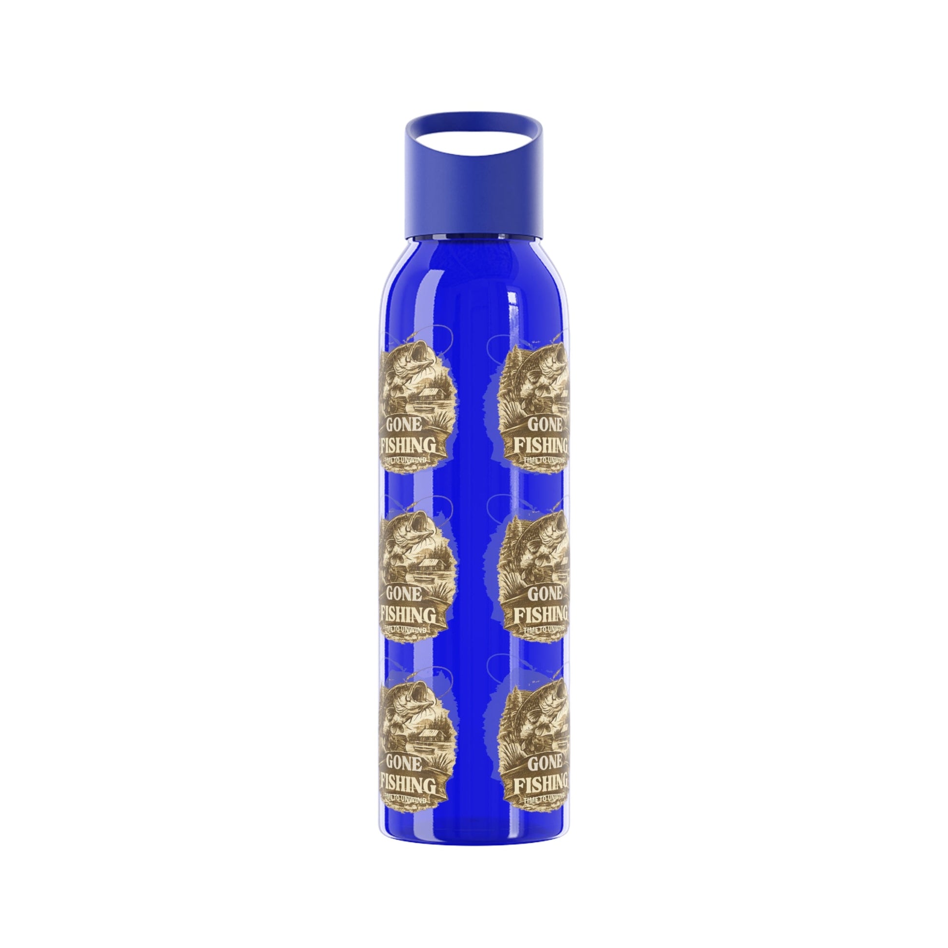 Gone Fishing Re - useable Water Bottle - SJM Print Store