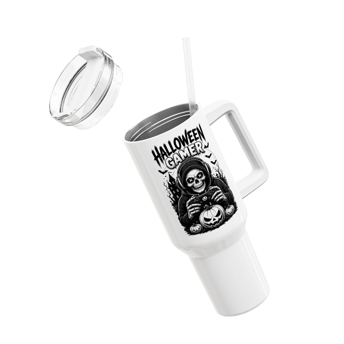 Halloween Gamer Insulated Mug - SJM Print Store