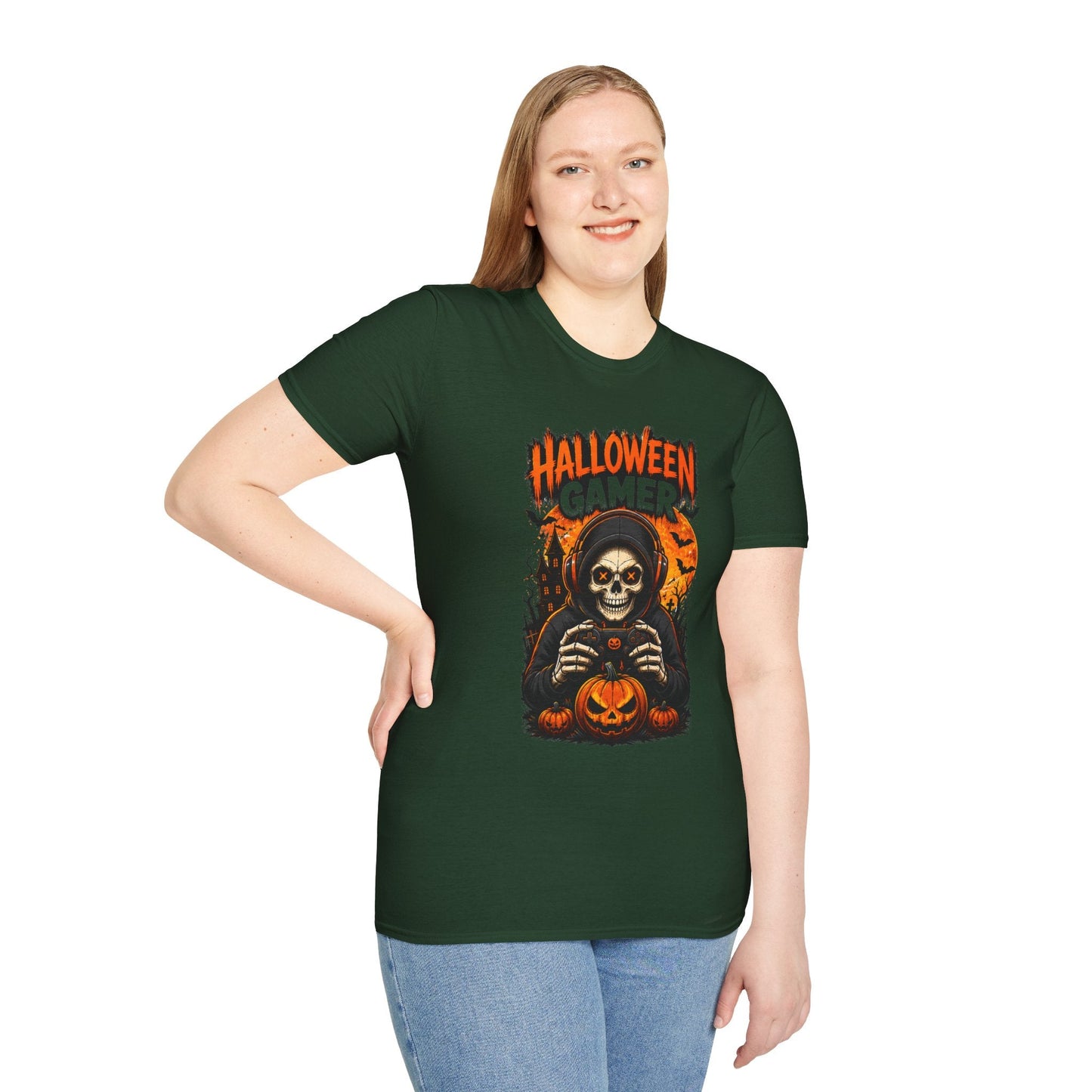 Halloween Gamer T-Shirt - SJM Print Store