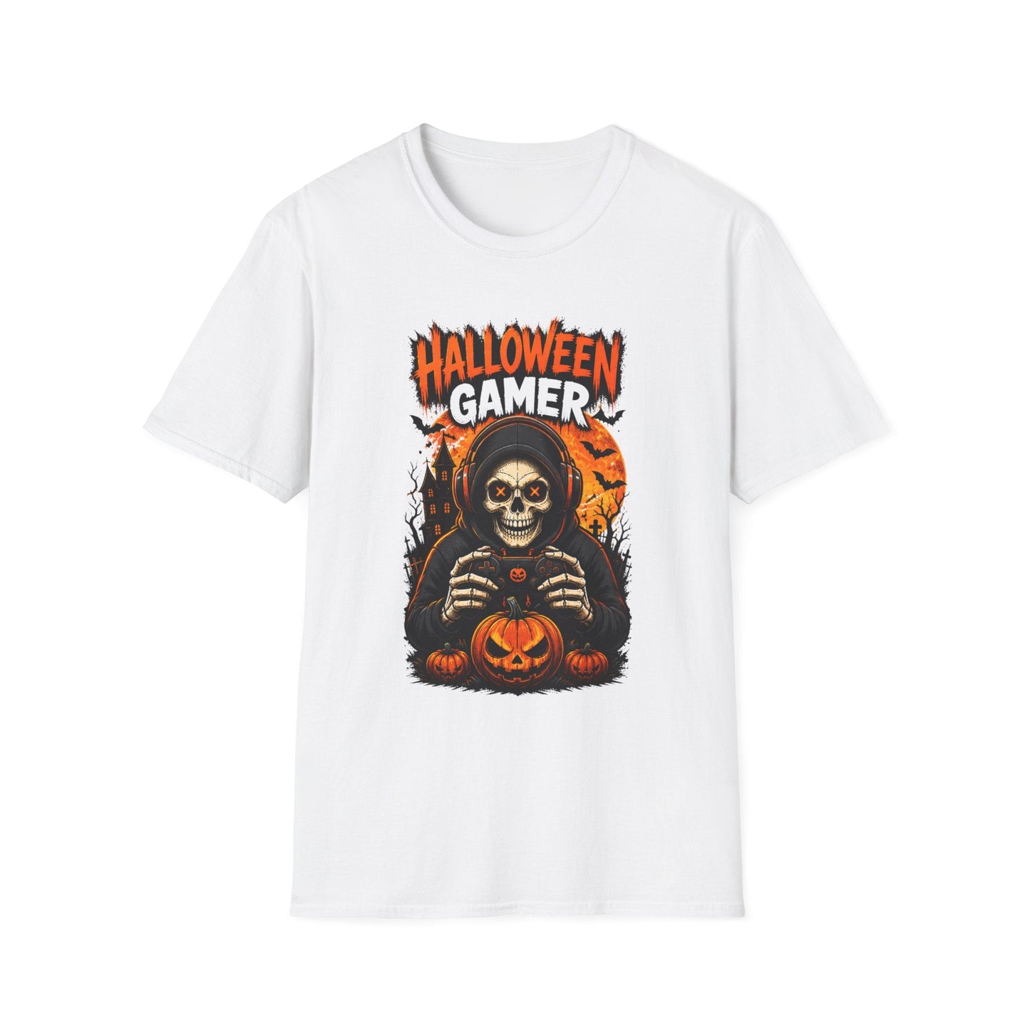 Halloween Gamer T-Shirt - SJM Print Store