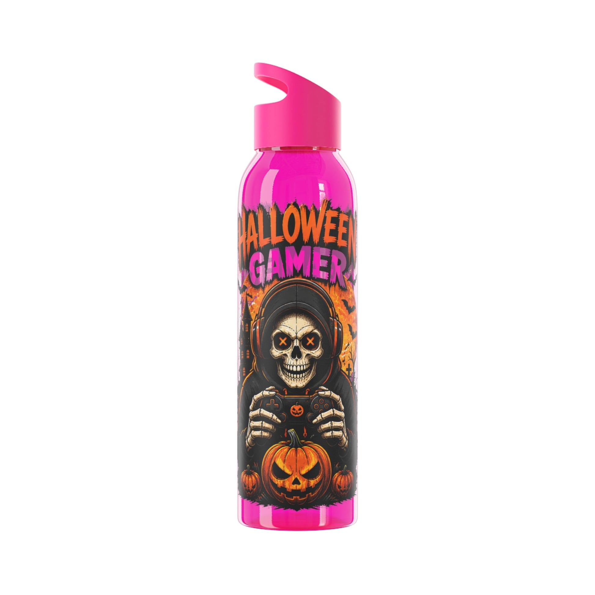 Halloween Gamer Water Bottle - SJM Print Store