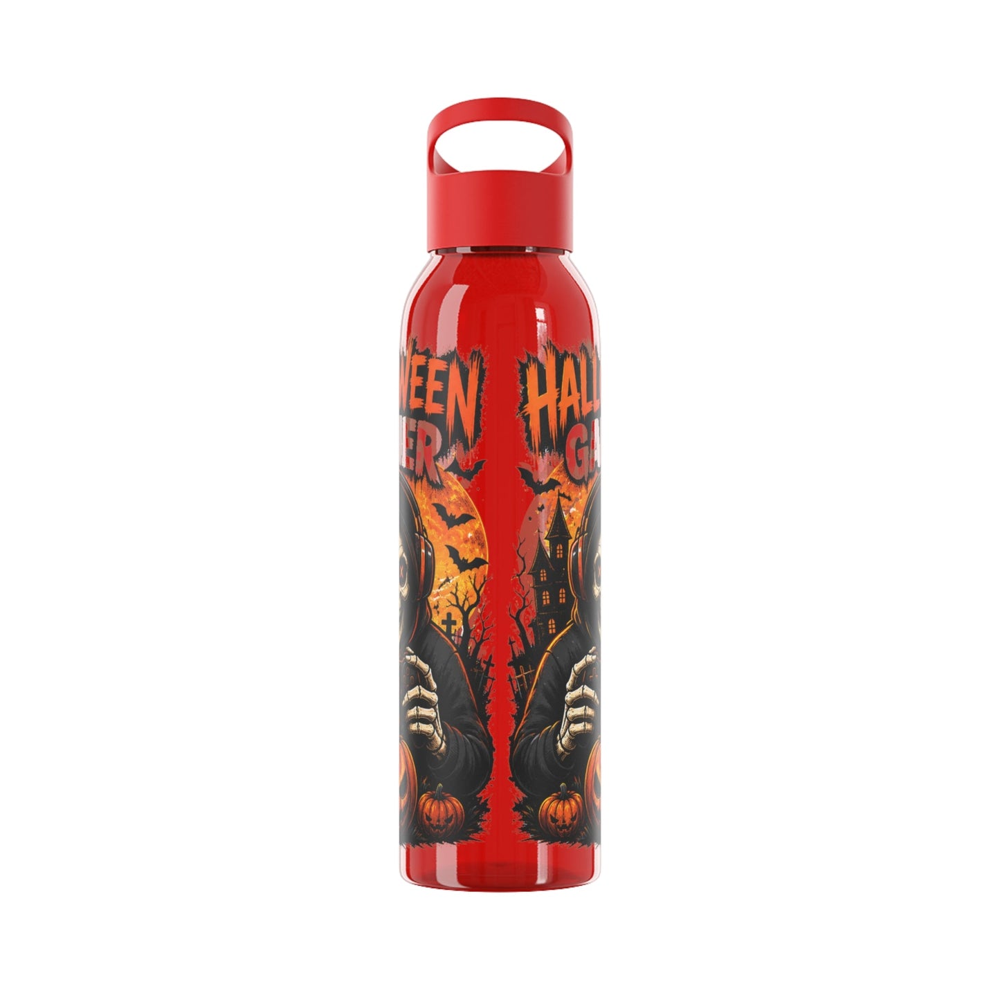 Halloween Gamer Water Bottle - SJM Print Store