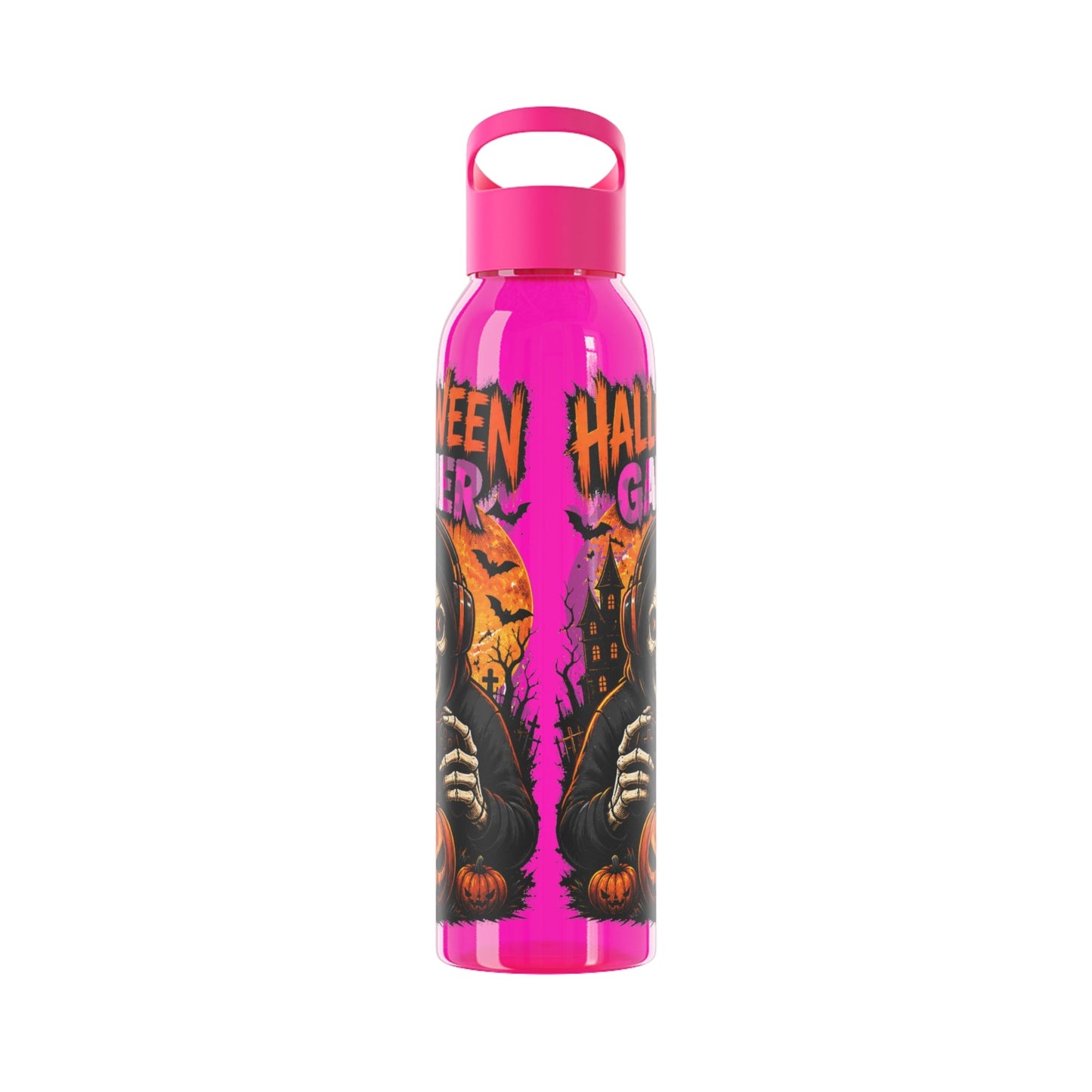 Halloween Gamer Water Bottle - SJM Print Store