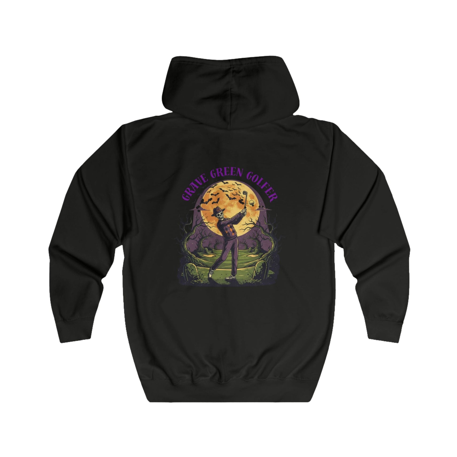 Halloween Golf Full - Zip Hoodie - SJM Print Store