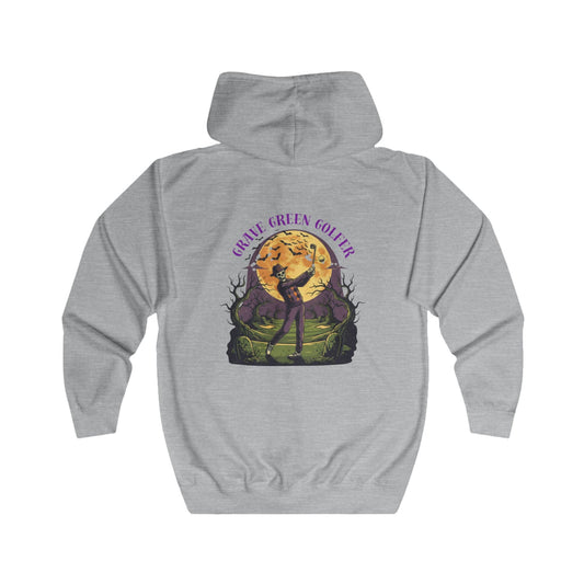 Halloween Golf Full - Zip Hoodie - SJM Print Store