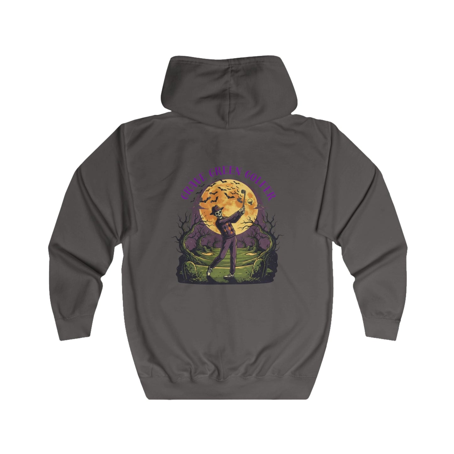 Halloween Golf Full - Zip Hoodie - SJM Print Store