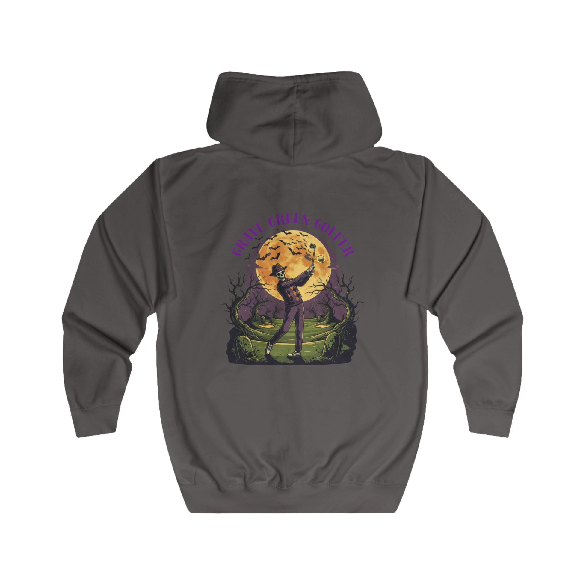 Halloween Golf Full - Zip Hoodie - SJM Print Store