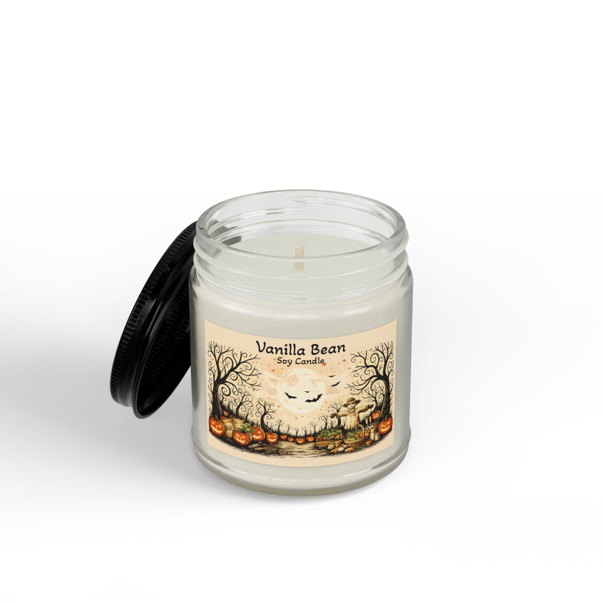 Halloween Vanilla Bean Soy Candle - SJM Print Store