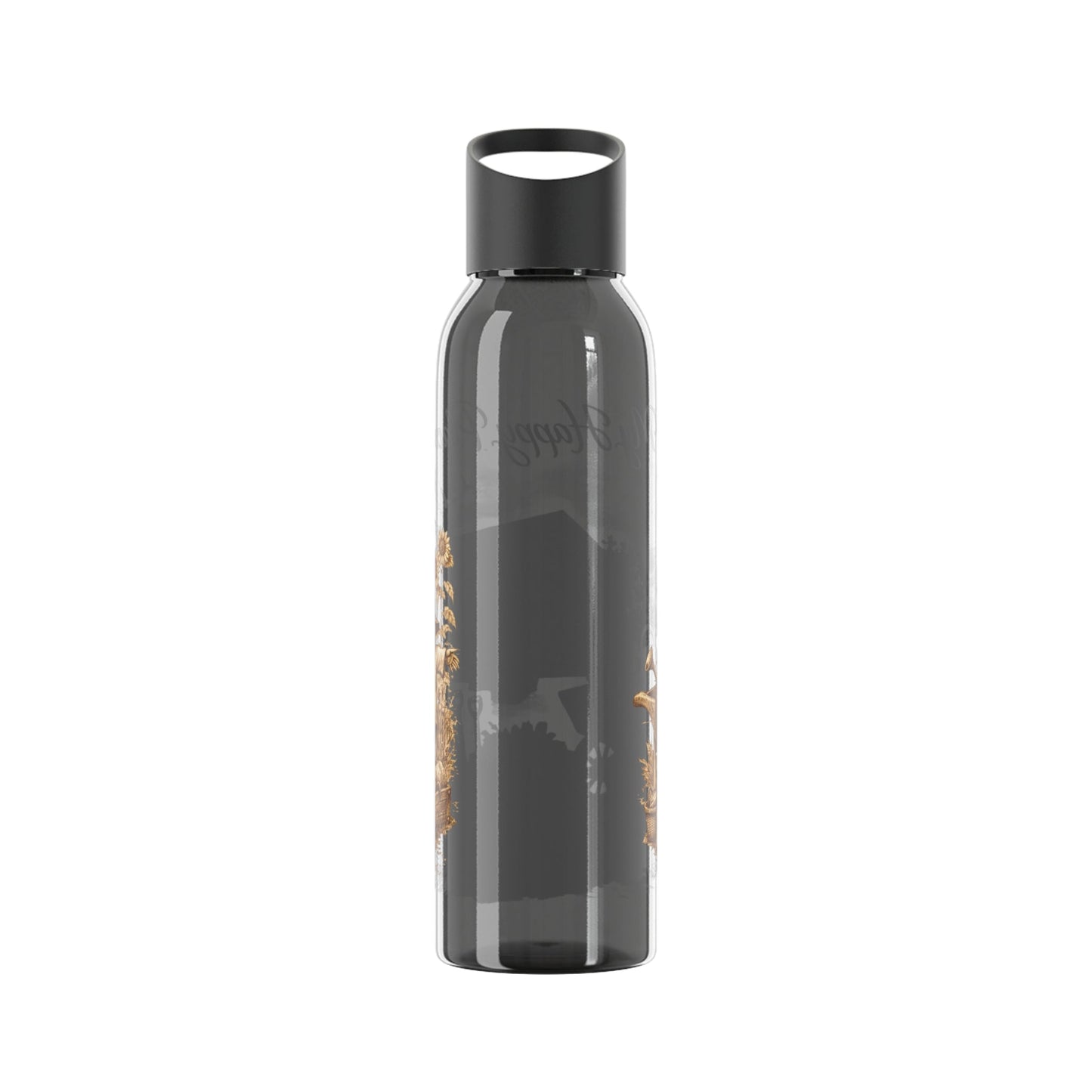 Happy Place Water Bottle for Gardeners and Allotment Lovers - SJM Print Store