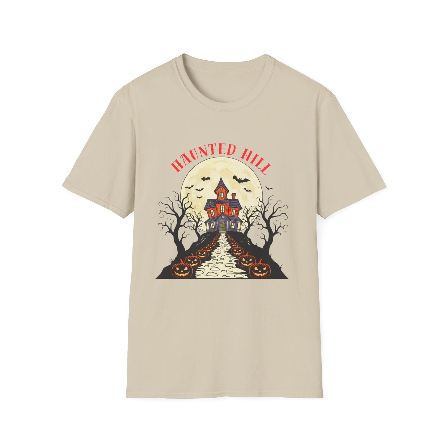 Haunted Hill Halloween T-Shirt - SJM Print Store