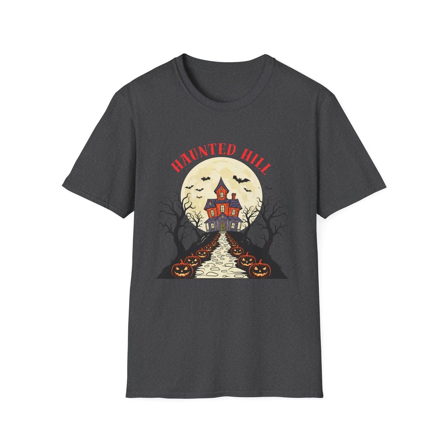 Haunted Hill Halloween T-Shirt - SJM Print Store