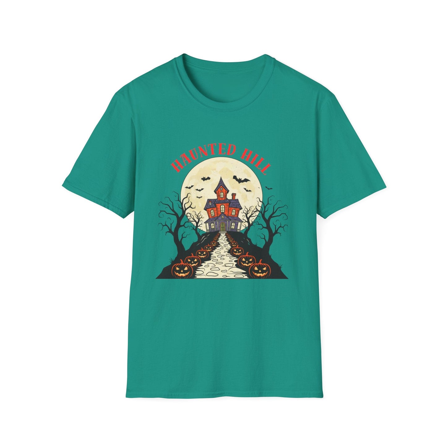 Haunted Hill Halloween T-Shirt - SJM Print Store