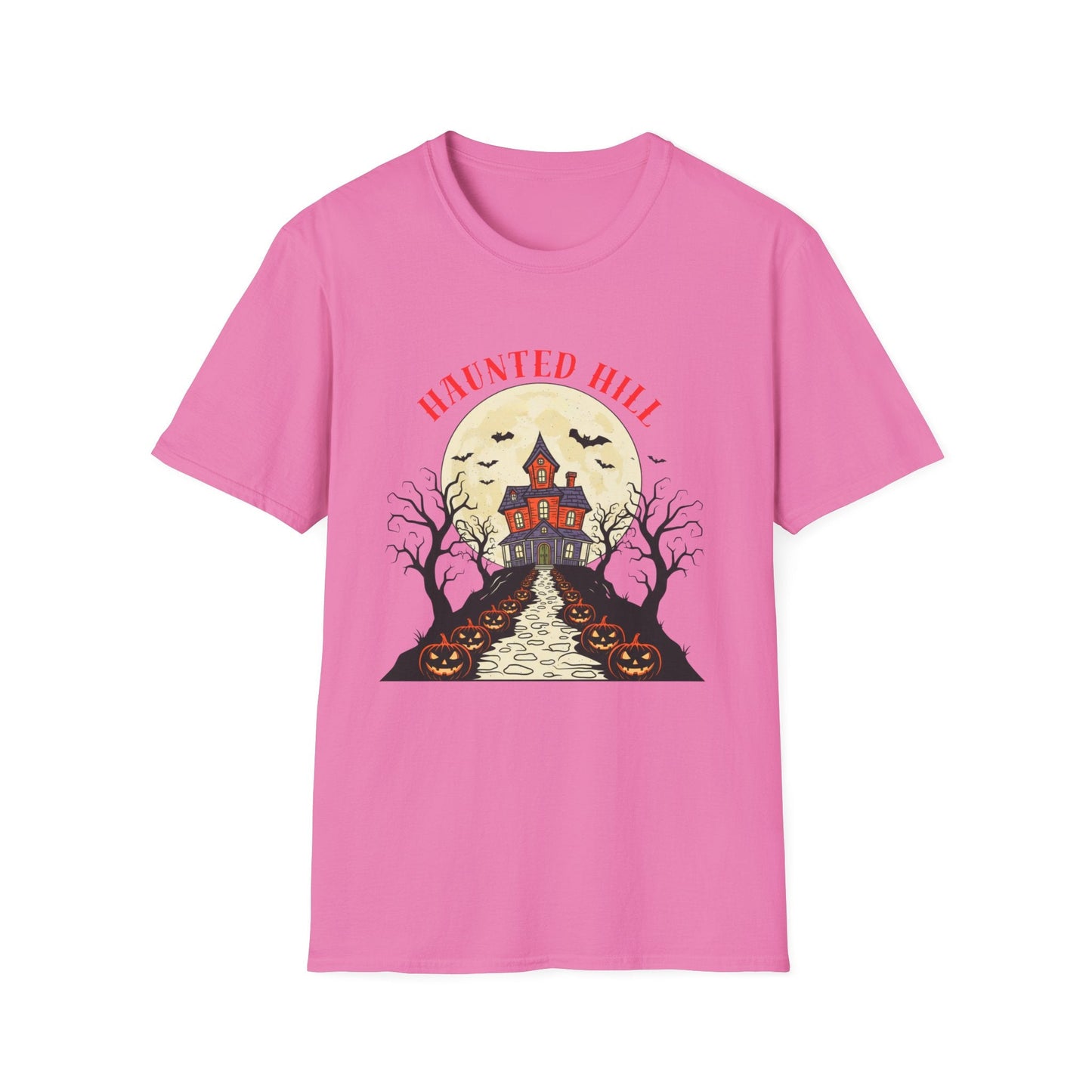 Haunted Hill Halloween T-Shirt - SJM Print Store