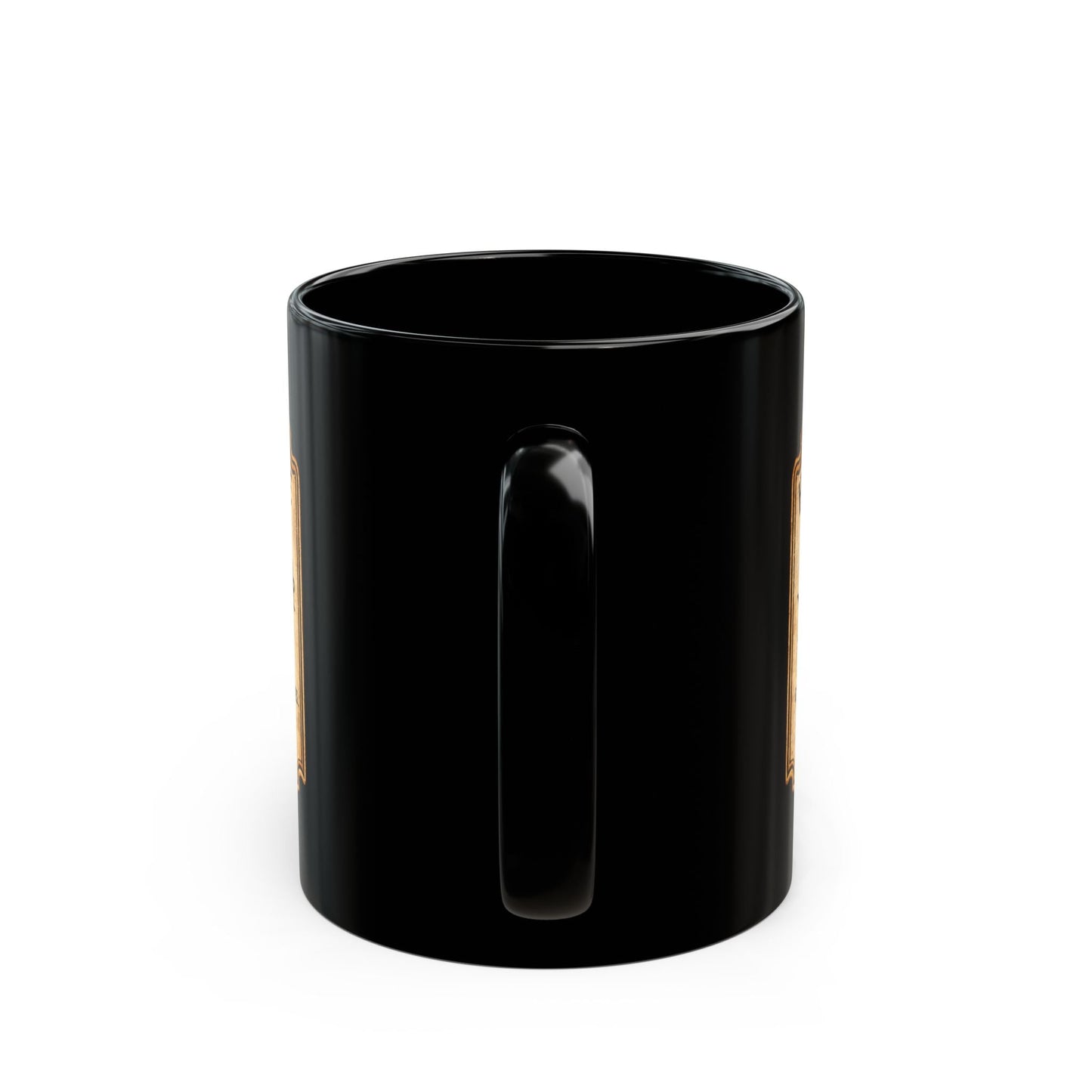 Heritage Lure Collection Black Ceramic Mug | Vintage Fishing Coffee Mug | The Driftline Company - SJM Print Store