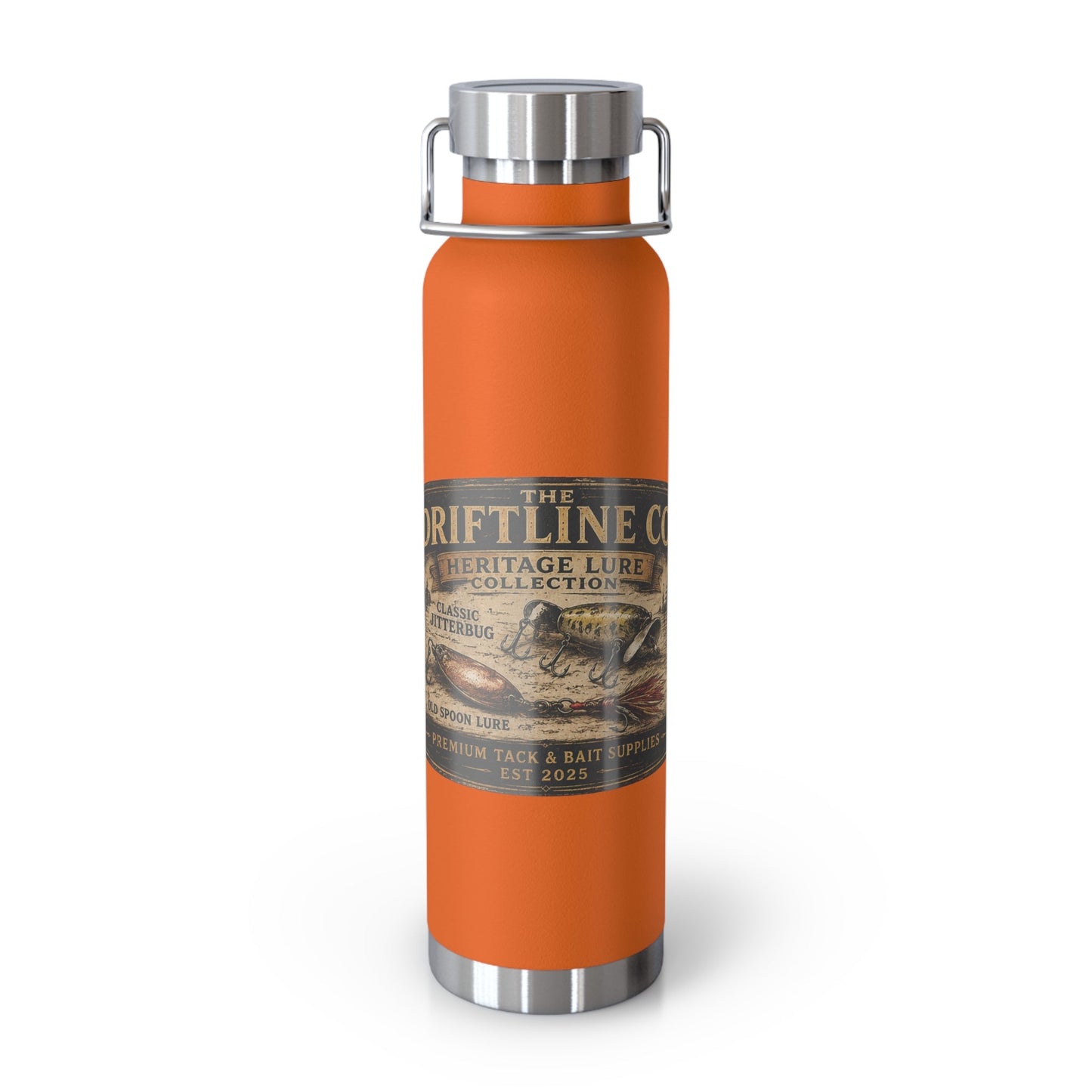 Heritage Lure Collection Insulated Water Bottle | The Driftline Company - SJM Print Store
