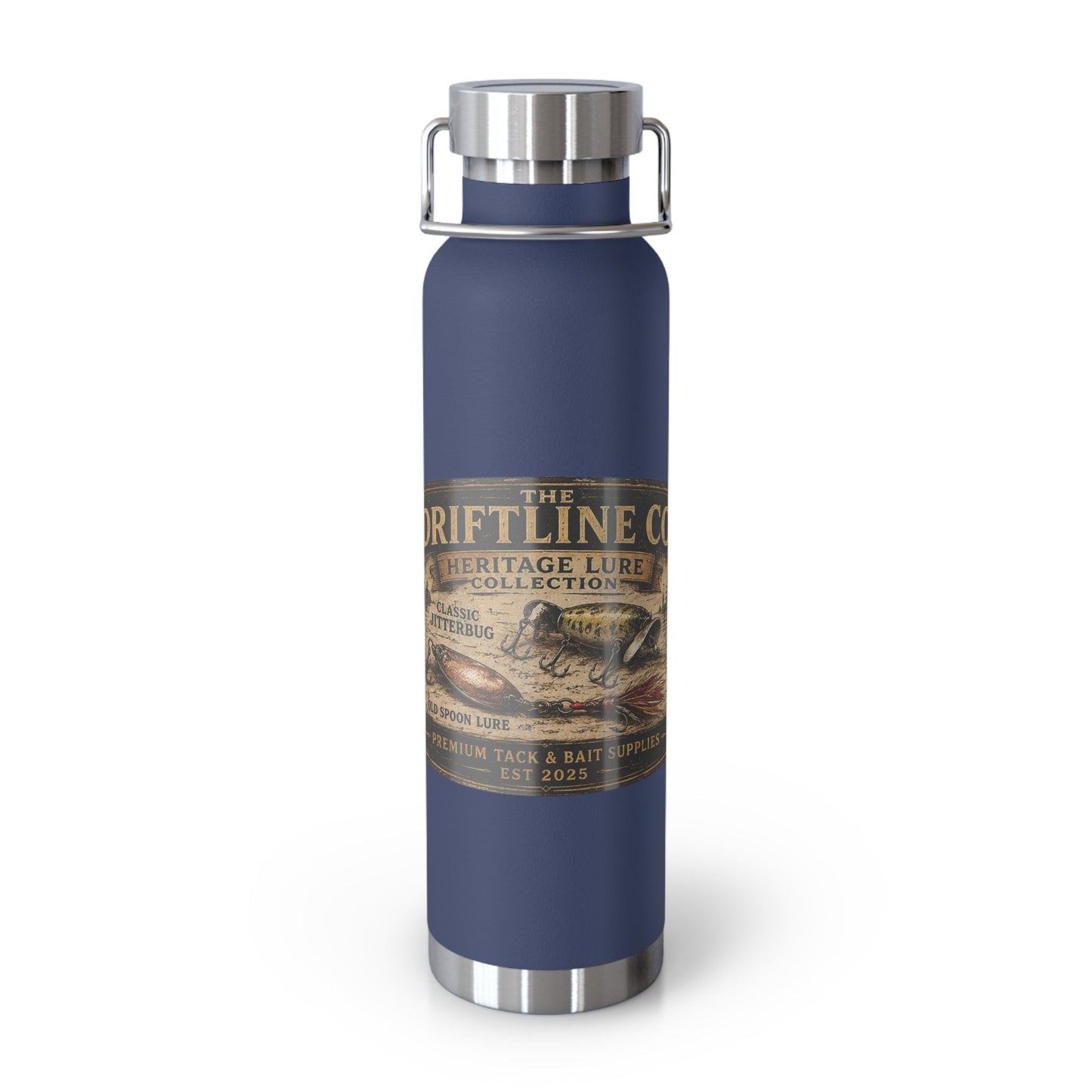 Heritage Lure Collection Insulated Water Bottle | The Driftline Company - SJM Print Store