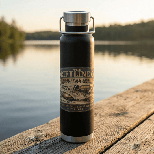 Heritage Lure Collection Insulated Water Bottle | The Driftline Company - SJM Print Store