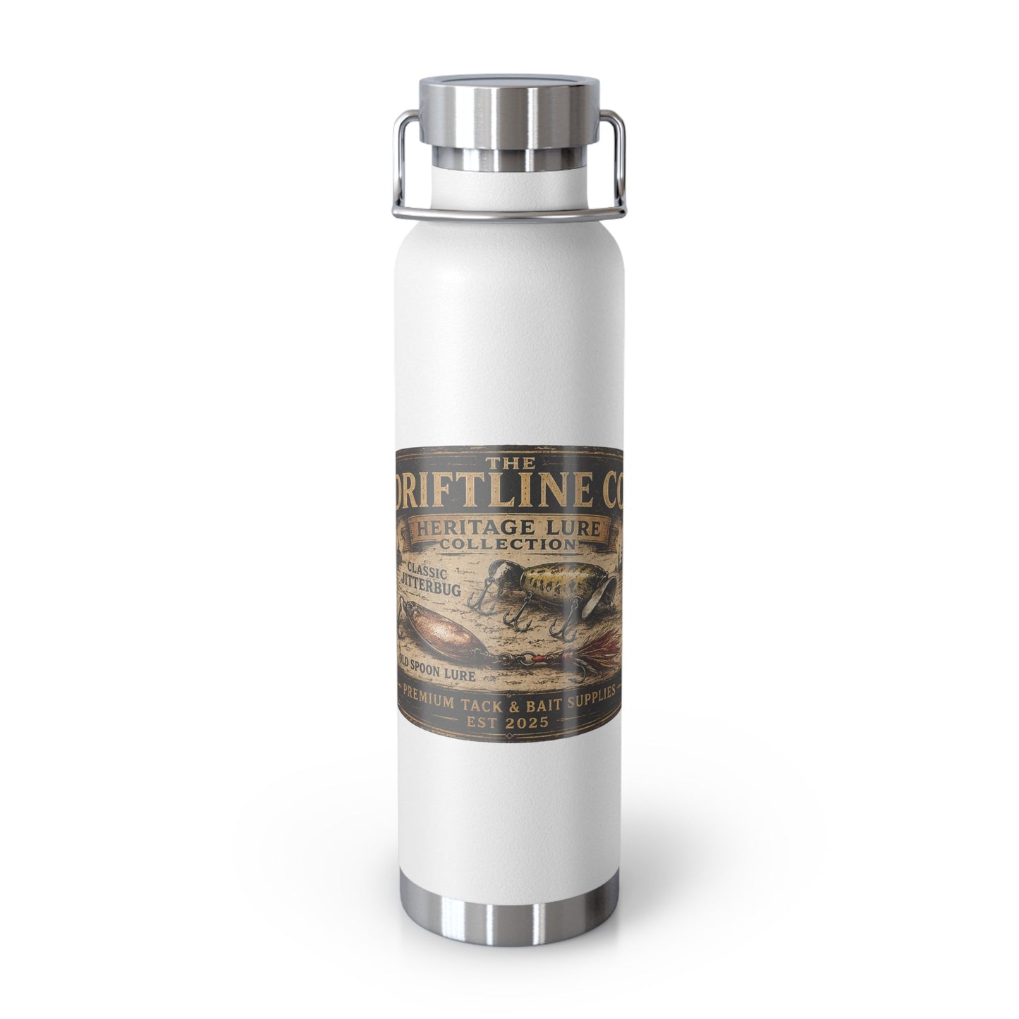 Heritage Lure Collection Insulated Water Bottle | The Driftline Company - SJM Print Store