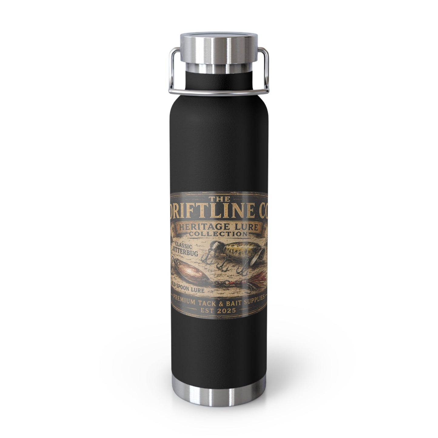 Heritage Lure Collection Insulated Water Bottle | The Driftline Company - SJM Print Store
