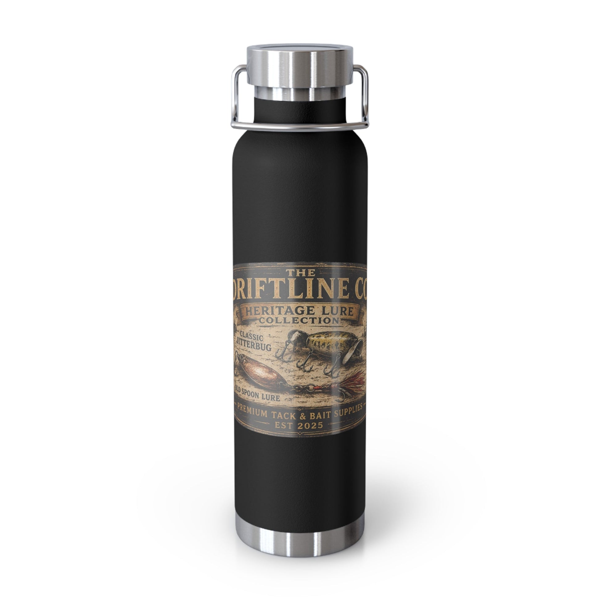 Heritage Lure Collection Insulated Water Bottle | The Driftline Company - SJM Print Store
