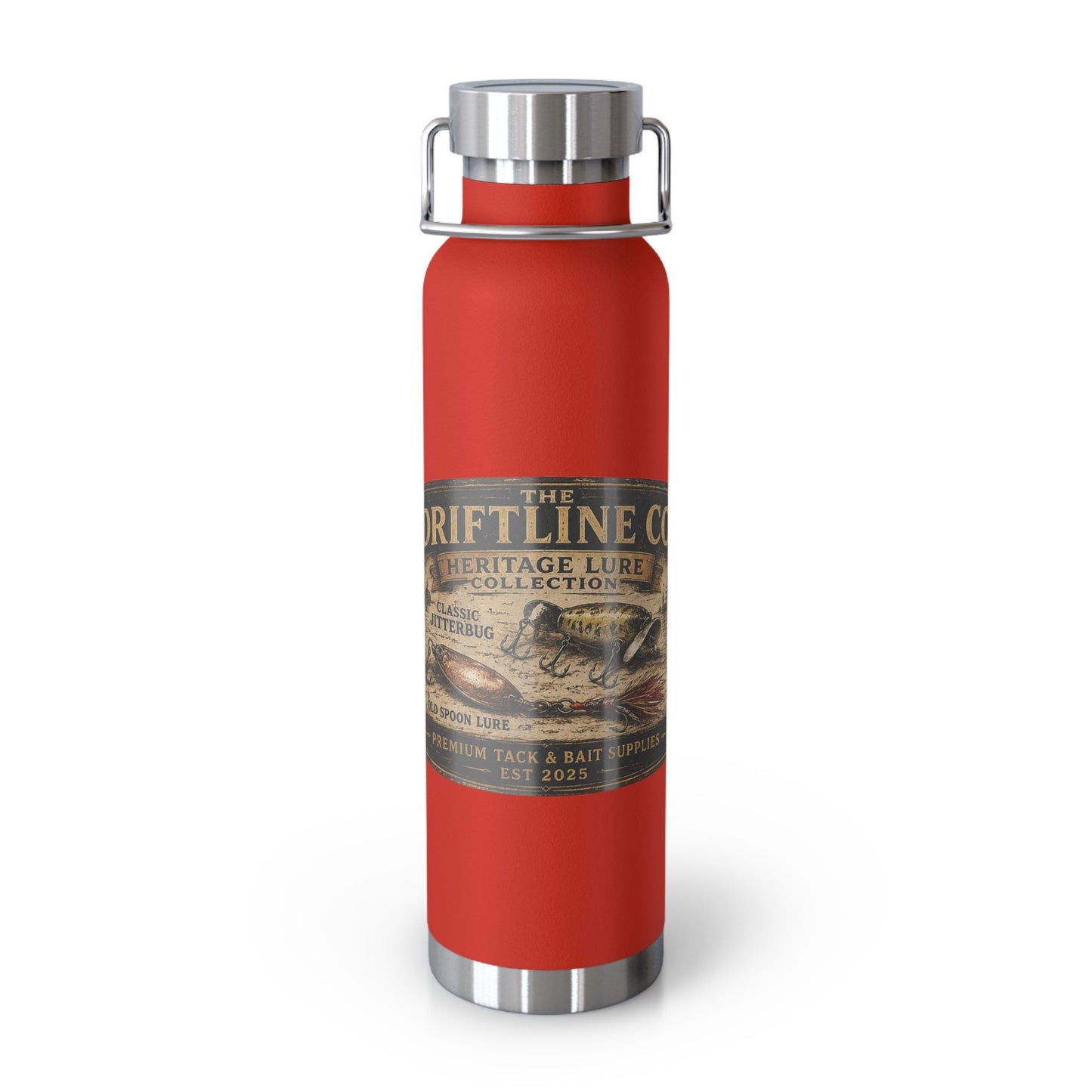 Heritage Lure Collection Insulated Water Bottle | The Driftline Company - SJM Print Store