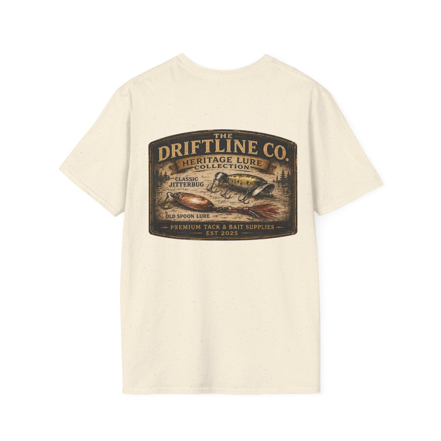 Heritage Lure Collection Vintage Fishing T-Shirt | The Driftline Company - SJM Print Store
